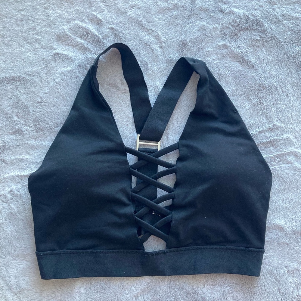 Black Sexy Strappy Bralette